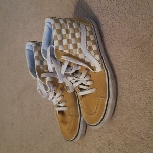 Checkerboard High-Top Vans
